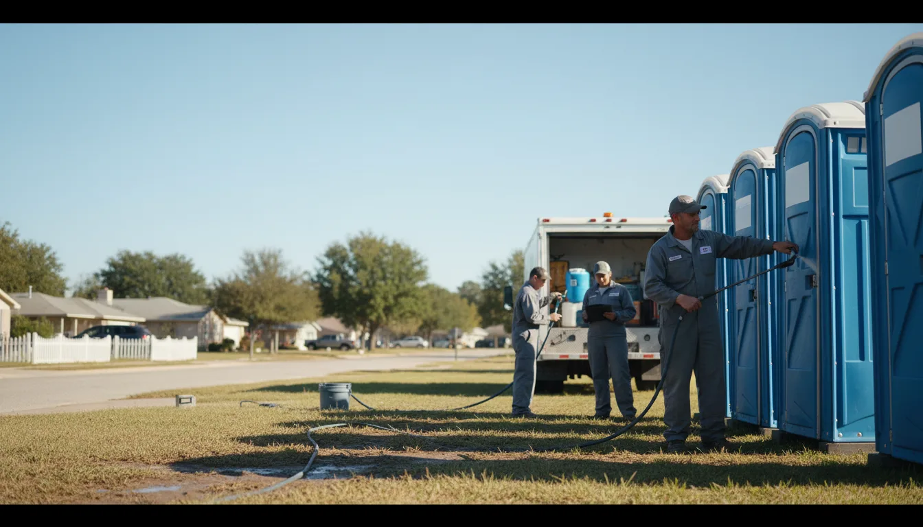 Long-Term Portable Toilet Rental in Blue Grass, IA near me